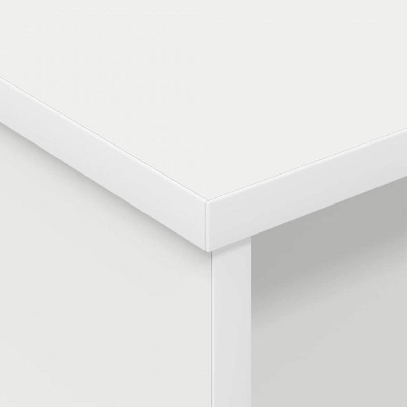 Stolik nocny 2 pcs Biały 40 x 31 x 15 cm