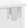 Stolik nocny 2 pcs Biały 40 x 31 x 15 cm