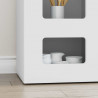 Bufet Biały 100 x 35 x 59 cm Materiał drewnopochodny