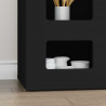 Bufet Czarny 100 x 35 x 59 cm Materiał drewnopochodny