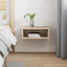 Stolik nocny Dąb Sonoma 40 x 31 x 15 cm Materiał drewnopochodny