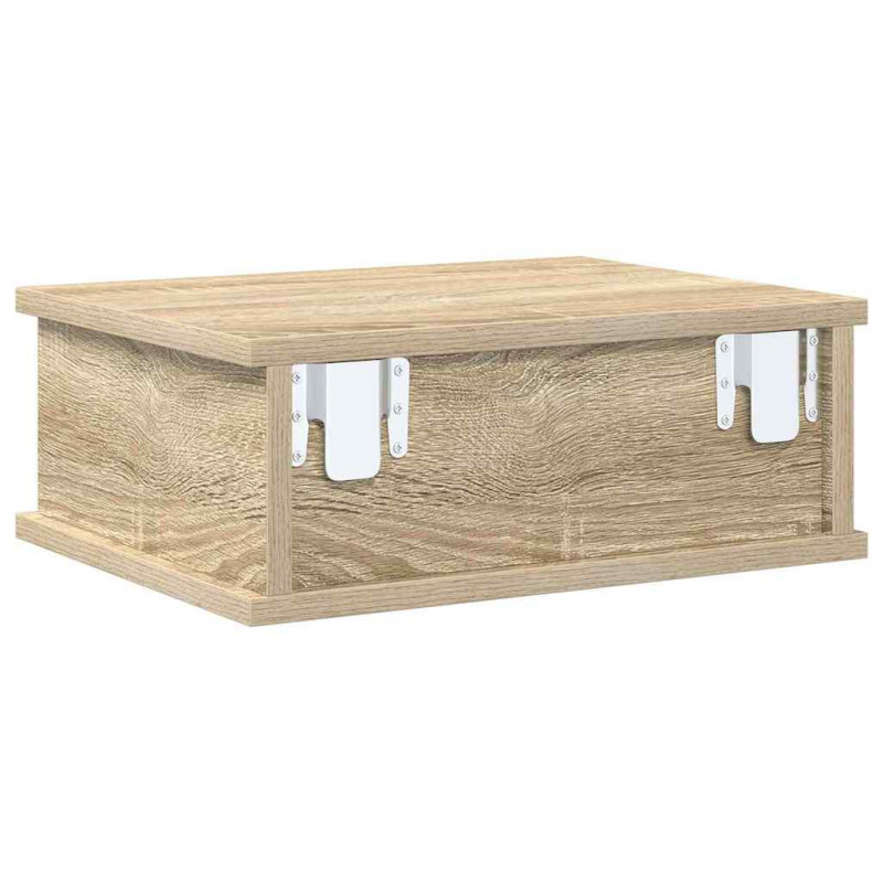 Stolik nocny Dąb Sonoma 40 x 31 x 15 cm Materiał drewnopochodny