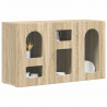 Bufet Dąb Sonoma 100 x 35 x 59 cm Materiał drewnopochodny