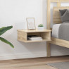 Stolik nocny 2 pcs Dąb Sonoma 40 x 31 x 15 cm