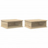 Stolik nocny 2 pcs Dąb Sonoma 40 x 31 x 15 cm
