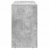 Bufet Betonowy szary 100 x 35 x 59 cm Materiał drewnopochodny