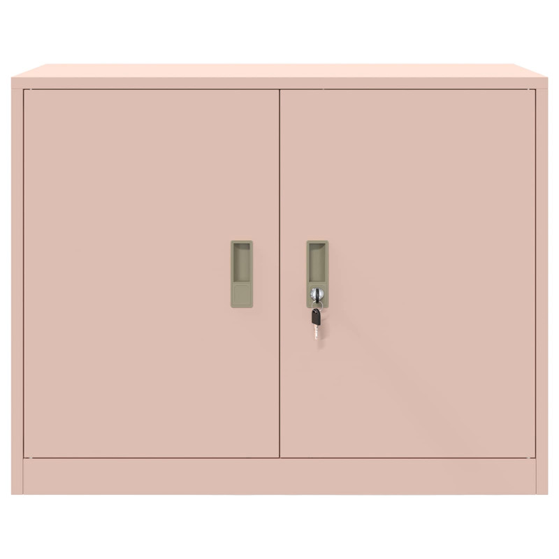 Szafka do przechowywania Różowy 90 x 40 x 70 cm Stal