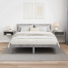 Stolik nocny 2 pcs Betonowy szary 40 x 31 x 15 cm