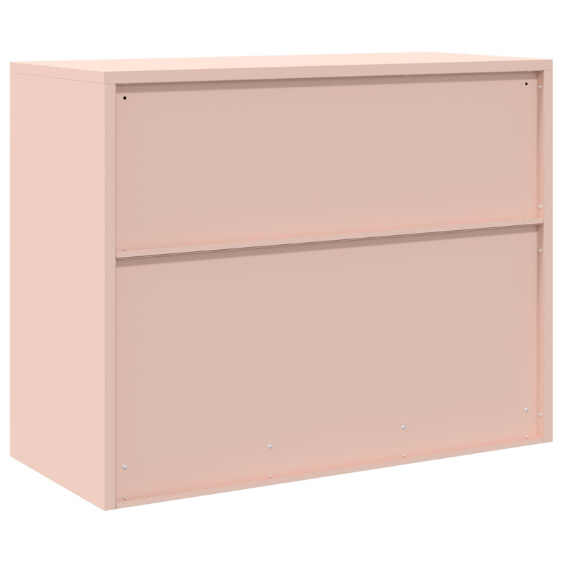 Szafka do przechowywania Różowy 90 x 40 x 70 cm Stal