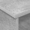 Stolik nocny 2 pcs Betonowy szary 40 x 31 x 15 cm
