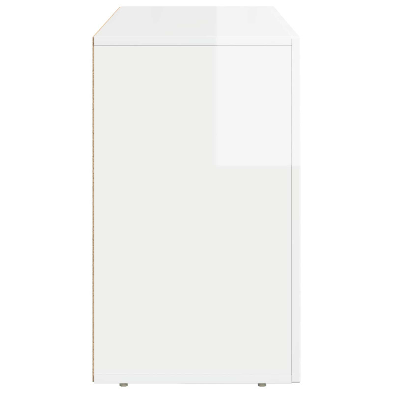 Bufet Wysoki połysk biały 100 x 35 x 59 cm