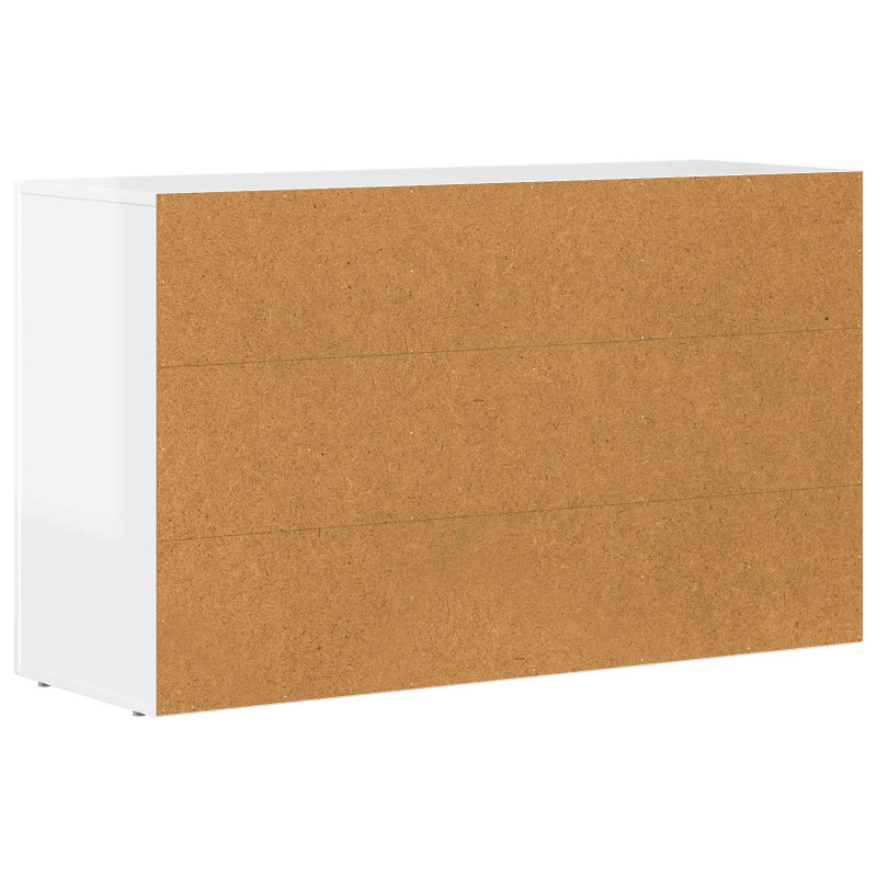Bufet Wysoki połysk biały 100 x 35 x 59 cm