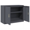 Szafka do przechowywania Antracyt 90 x 40 x 70 cm Stal