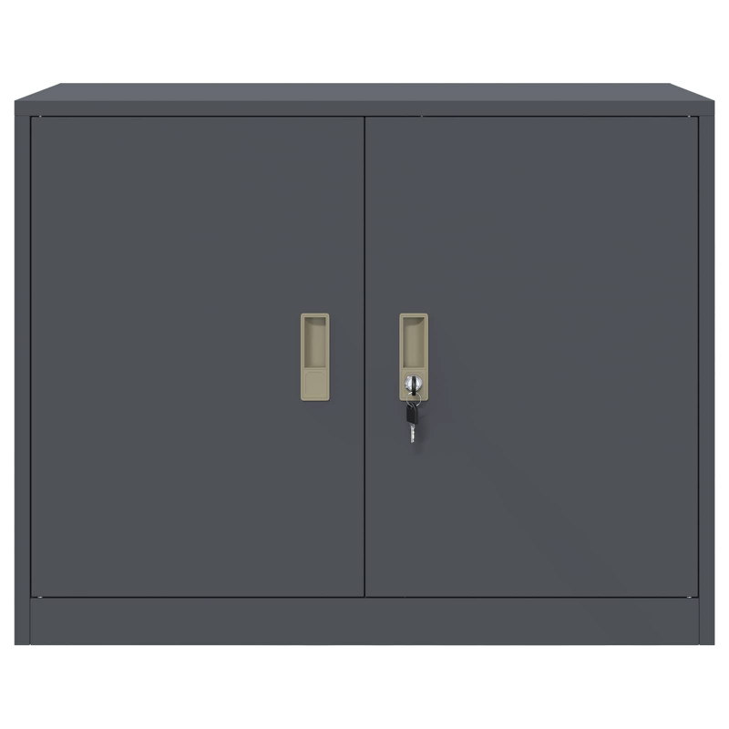 Szafka do przechowywania Antracyt 90 x 40 x 70 cm Stal