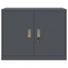 Szafka do przechowywania Antracyt 90 x 40 x 70 cm Stal