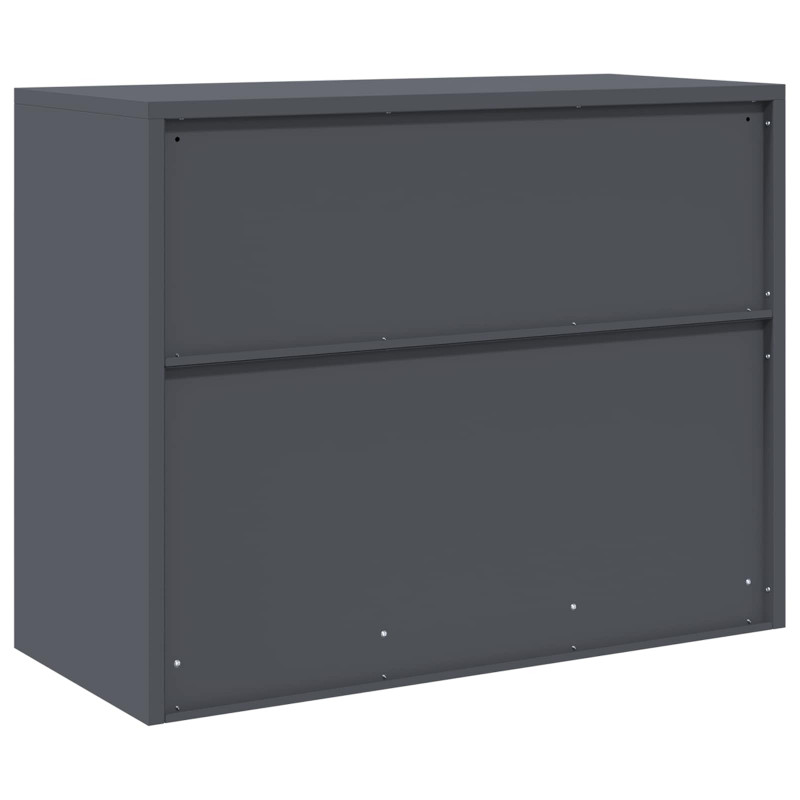 Szafka do przechowywania Antracyt 90 x 40 x 70 cm Stal