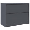 Szafka do przechowywania Antracyt 90 x 40 x 70 cm Stal