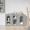 Bufet Szary Sonoma 100 x 35 x 59 cm Materiał drewnopochodny