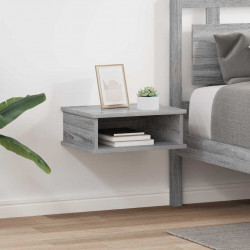 Stolik nocny 2 pcs Szary Sonoma 40 x 31 x 15 cm