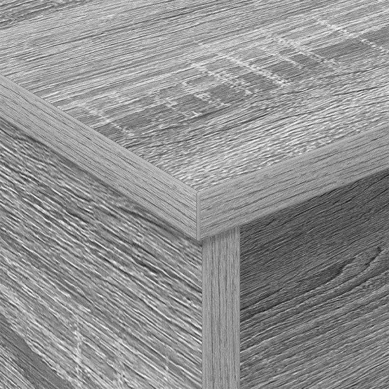 Stolik nocny 2 pcs Szary Sonoma 40 x 31 x 15 cm