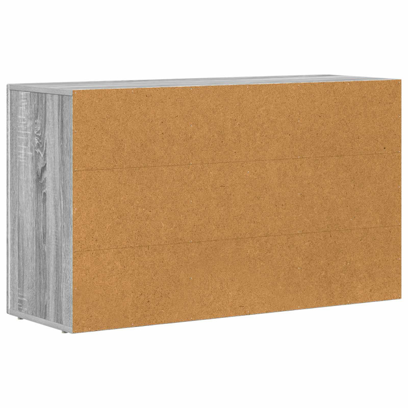Bufet Szary Sonoma 100 x 35 x 59 cm Materiał drewnopochodny