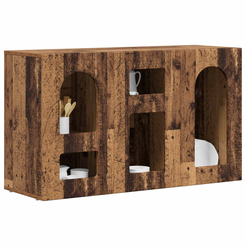 Bufet Stare drewno 100 x 35 x 59 cm Materiał drewnopochodny