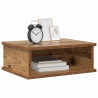 Stolik nocny 2 pcs Stare drewno 40 x 31 x 15 cm