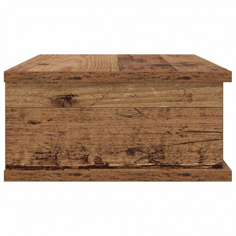 Stolik nocny 2 pcs Stare drewno 40 x 31 x 15 cm