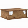 Stolik nocny 2 pcs Stare drewno 40 x 31 x 15 cm