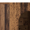 Bufet Stare drewno 100 x 35 x 59 cm Materiał drewnopochodny