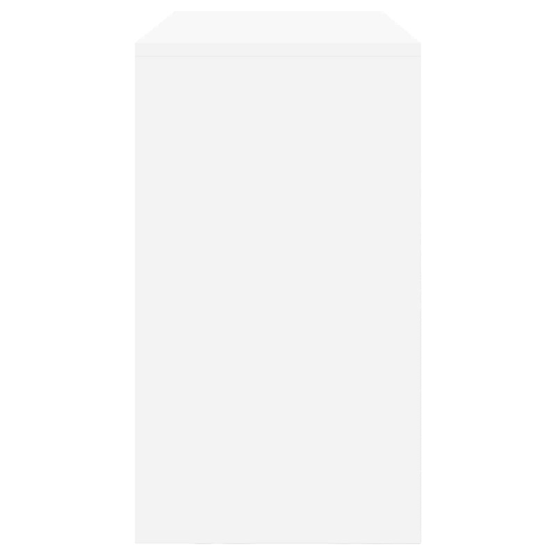 Szafka do przechowywania Biały 90 x 40 x 70 cm Stal