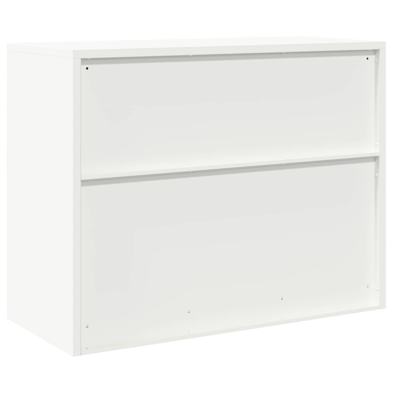 Szafka do przechowywania Biały 90 x 40 x 70 cm Stal
