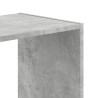 Regał, szarość betonu, 102x32x108 cm, materiał drewnopochodny