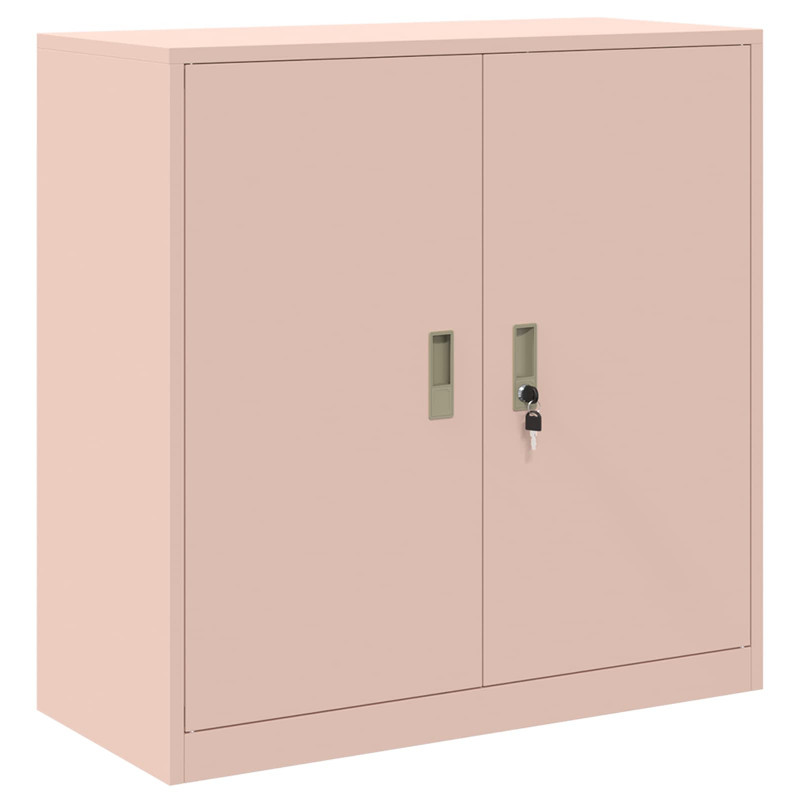 Szafka do przechowywania Różowy 90 x 40 x 90 cm Stal