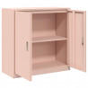 Szafka do przechowywania Różowy 90 x 40 x 90 cm Stal