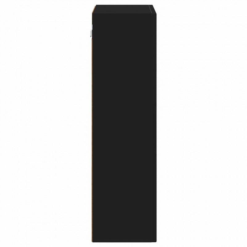 Szafka wisząca Czarny 59 x 20 x 71,5 cm Materiał drewnopochodny