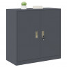 Szafka do przechowywania Antracyt 90 x 40 x 90 cm Stal