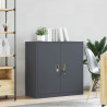 Szafka do przechowywania Antracyt 90 x 40 x 90 cm Stal