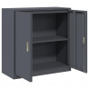 Szafka do przechowywania Antracyt 90 x 40 x 90 cm Stal