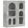 Szafka wisząca z półką Betonowy szary 59 x 20 x 71,5 cm