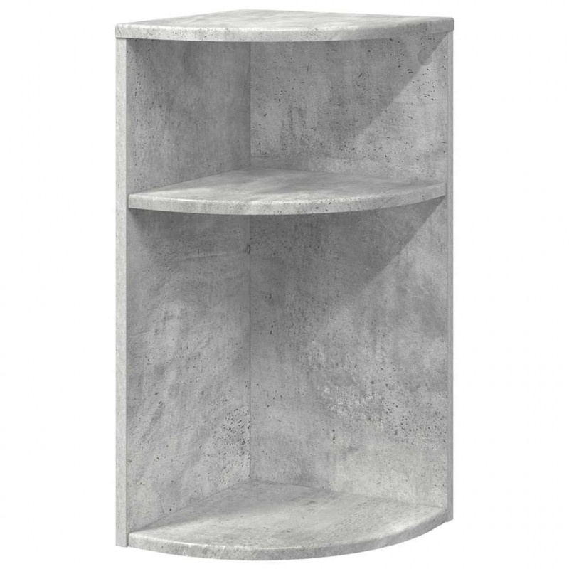 Stolik końcowy Betonowy szary 29,6 x 29,6 x 60 cm