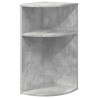 Stolik końcowy Betonowy szary 29,6 x 29,6 x 60 cm