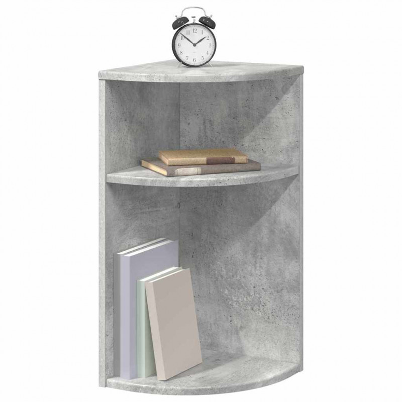 Stolik końcowy Betonowy szary 29,6 x 29,6 x 60 cm