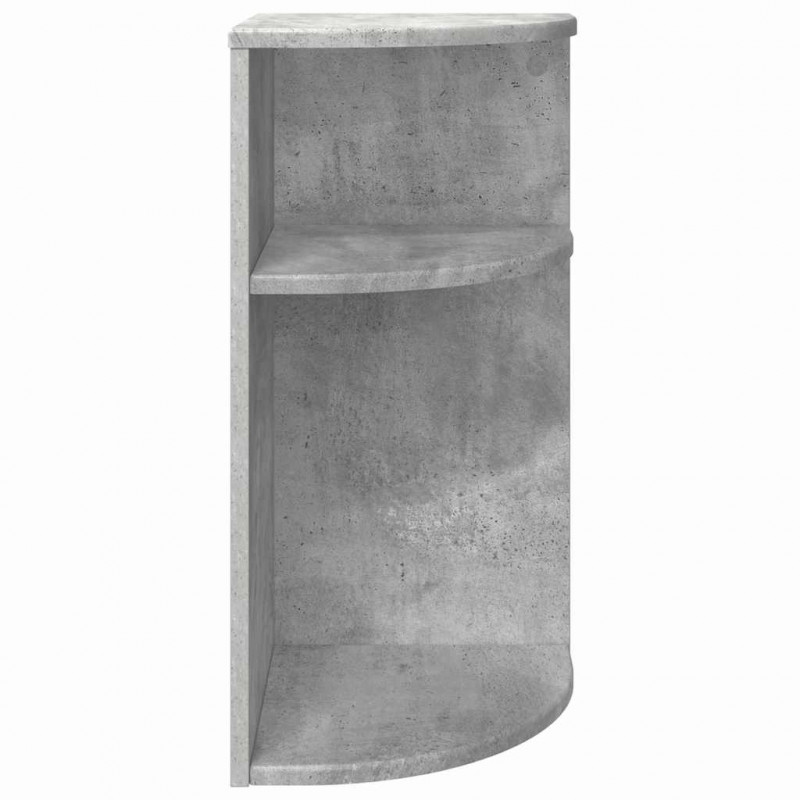 Stolik końcowy Betonowy szary 29,6 x 29,6 x 60 cm