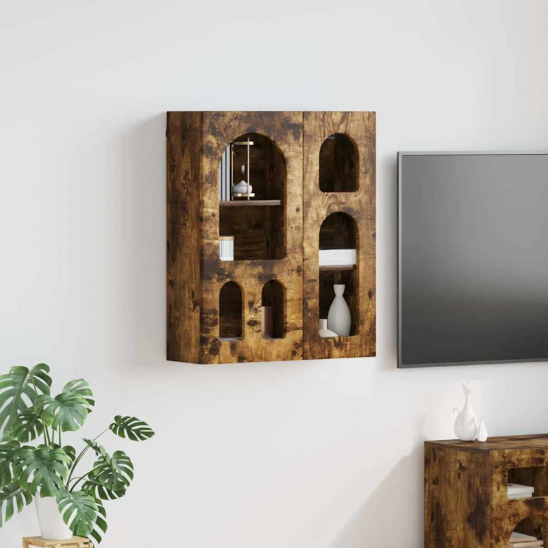 Szafka wisząca z półką Dąb wędzony 59 x 20 x 71,5 cm