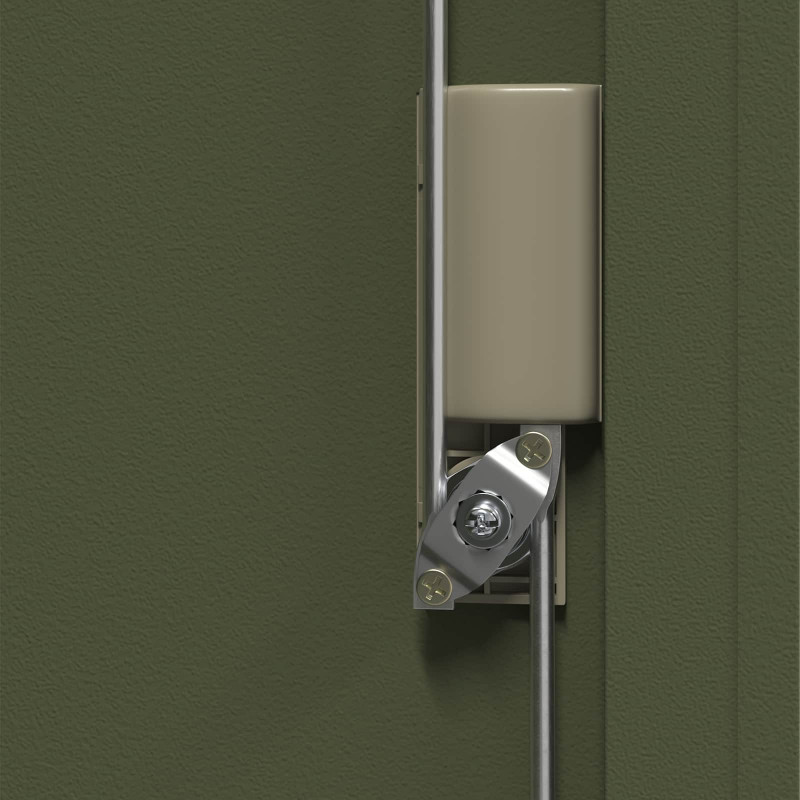 Szafka do przechowywania Zielony oliwkowy 90 x 40 x 90 cm Stal