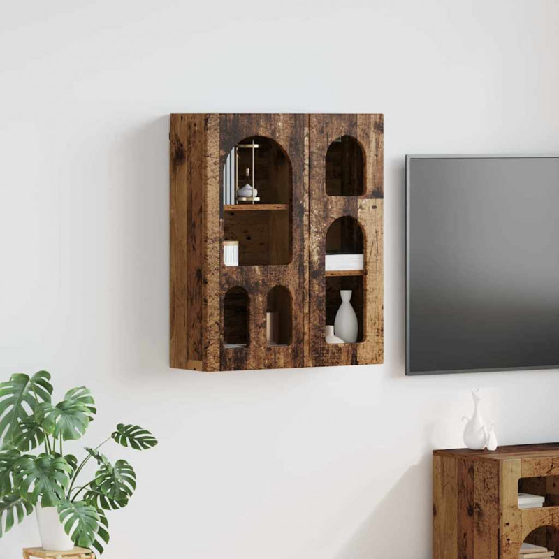 Szafka wisząca z półką Stare drewno 59 x 20 x 71,5 cm