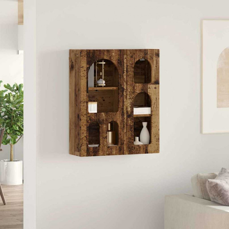Szafka wisząca z półką Stare drewno 59 x 20 x 71,5 cm