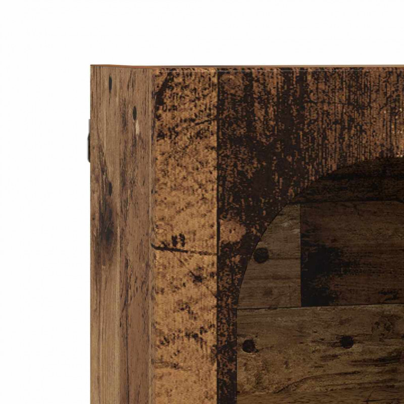 Szafka wisząca z półką Stare drewno 59 x 20 x 71,5 cm