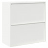 Szafka do przechowywania Biały 90 x 40 x 90 cm Stal